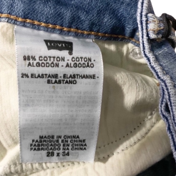 NWT Levi’s Size 28 x 34 Demi Curve Boot Cut Jeans - Picture 4 of 6